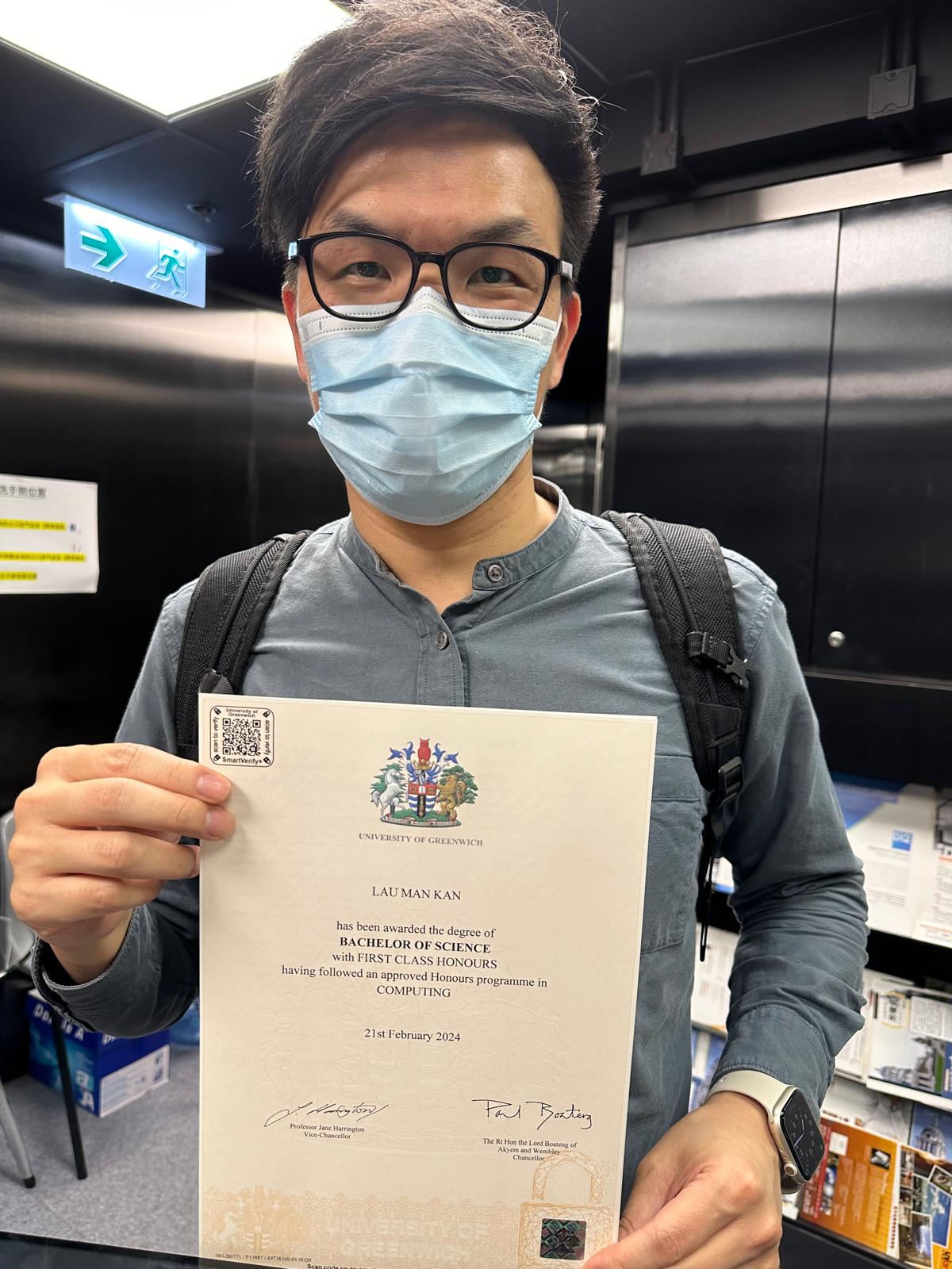 Mr Lau Man Kan